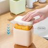 Soap Dispenser Cartoon Cat Design Liquid Dispensing Dishwashing Liquid Push Box Quick Drain Easy Cleaning Foaming Soap Pump