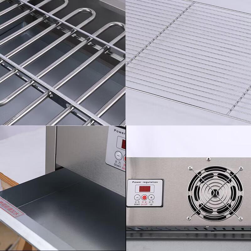Commercial Widened Electric Barbecue Grill