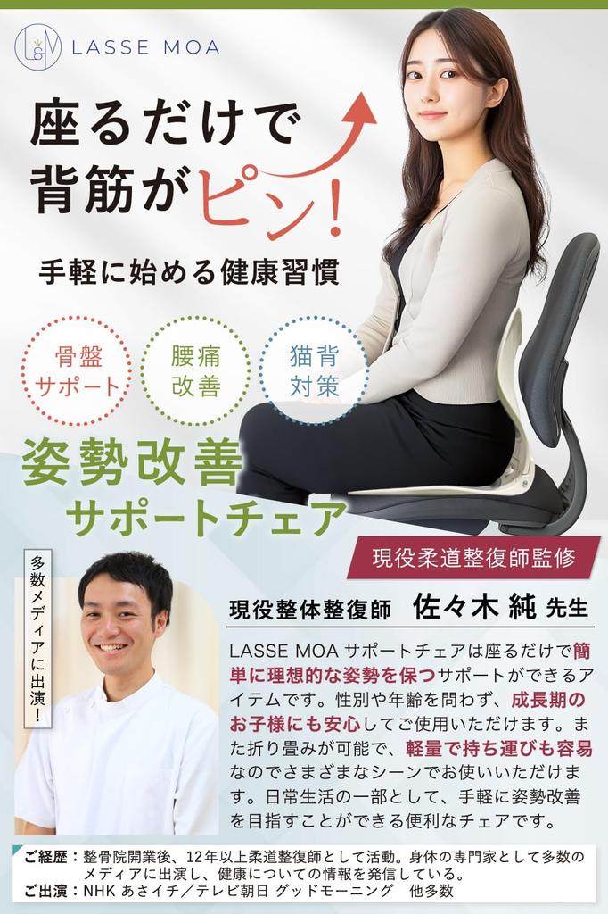 By Judo Posture Support Posture Pelvic Correction Chair and LASSE MOA Back Pain Posture Improvement Chair Back Pain Improvement Posture Support