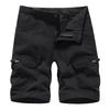 Pantalones Cortos Cargo de Hombre con Múltiples Bolsillos Pantalones Cortos de Trabajo Duraderos Corte Relajado Diseño Estampado de Camuflaje Adecuados para Actividades al Aire Libre