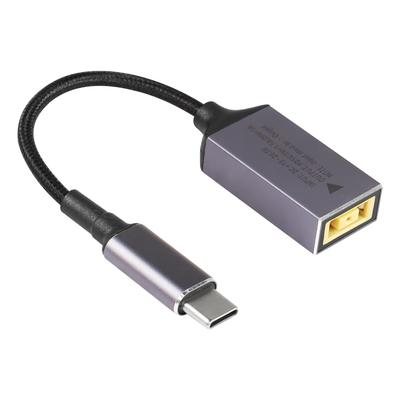 SinLoon PD DC Female Input To USB Male Power Charging Extension Cable with PD Auto ID Chip for Mobile Tablet and Laptops 11mm4.5mm Type-C Cable,
