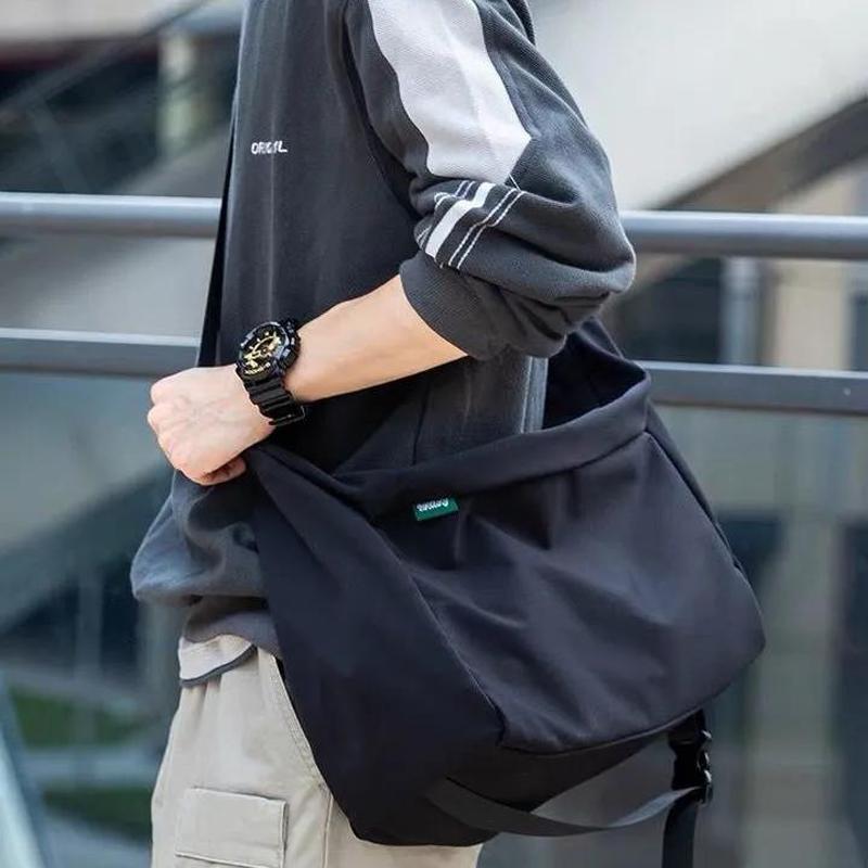 Big Messenger Bag Men Shoulder Bag Fashion Large Capacity Fashion Trend Bags For Women 2021 Black Crossbody Bag Women'S Bags