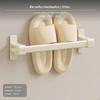 Kabe Bathroom Slipper Rack, NoDrill Shoe Storage WallMounted Toilet Door Draining