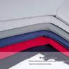 Conjunto de Ropa Interior Térmica para Hombre Color Frijol Rojo - Top de Cuello Semi Alto y Pantalones, Algodón, Ligero, Cuello Redondo