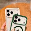 Soft Bumper Clear For Magsafe Magnetic Phone Case For 17 16 15 14 13 12 11 Pro Max XR XS X 7 8 Plus Shockproof Cover