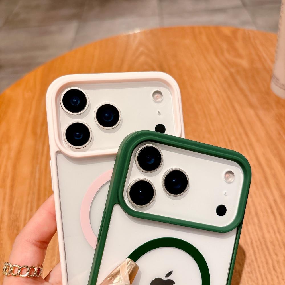 Soft Bumper Clear For Magsafe Magnetic Phone Case For 17 16 15 14 13 12 11 Pro Max XR XS X 7 8 Plus Shockproof Cover