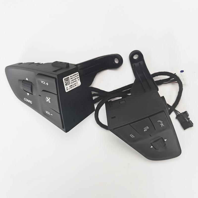 Car steering wheel buttons, Bluetooth audio volume music mode switch for Peugeot 508 408 4008 5008 2008 308 for Citroen C4 C5 C6