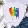 Summer New Fashion Graphic Print Lgbt T Shirts Women Funny Tshirts Casual Short Sleeves Tops Tees Female Unsiex Clothes