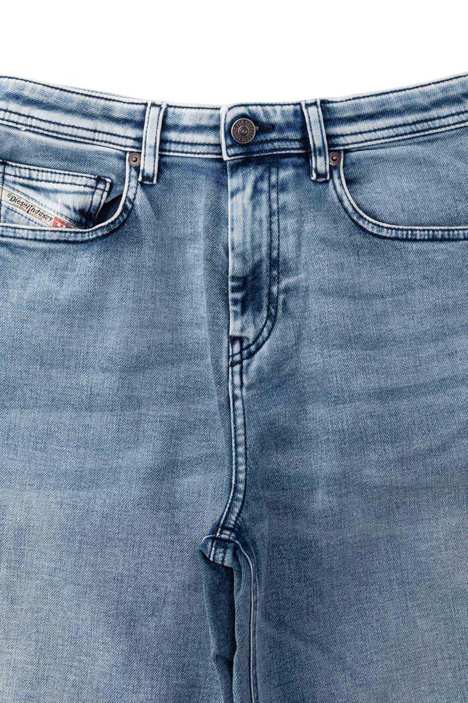 Diesel Women's Regular Loose Fit Pants, 2024 P-MIRT-NE, A18068R69ZU 01, Indigo Blue, Size 28