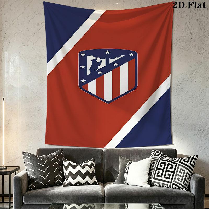 Atleti E Wall Hanging Printed Fabric Blanket Decorative Tapestries for Bedroom Living Room Home Decor