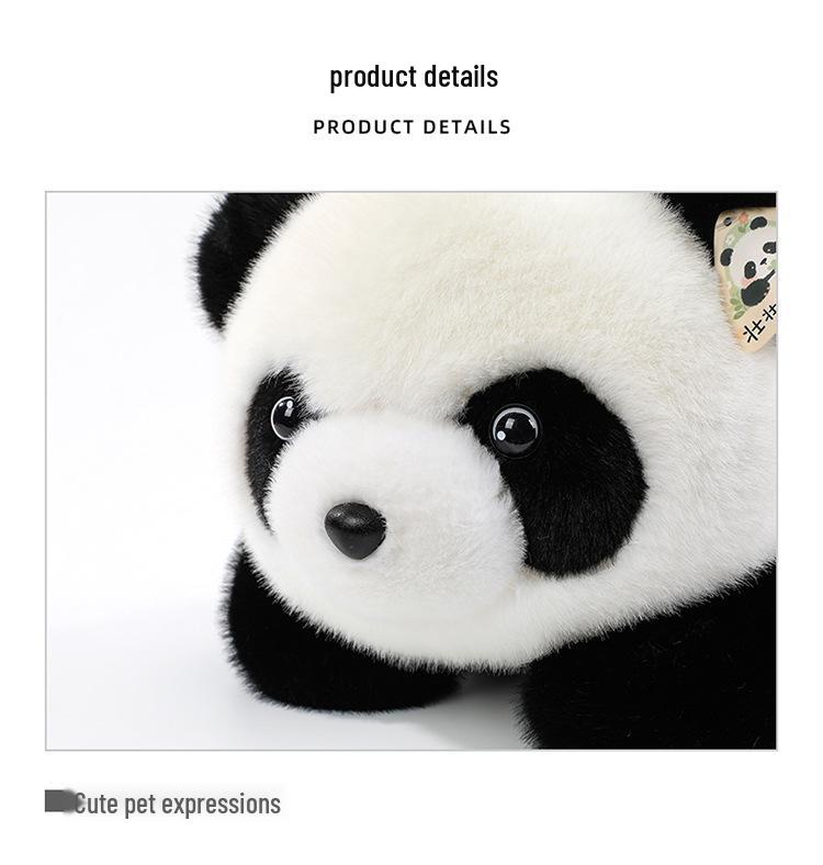 Licensed Paffu Panda Plush Doll - Ultra Soft and Adorable Hug Pillow, Perfect Birthday Gift