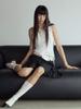 Visus Layered Sleeveless Top_White