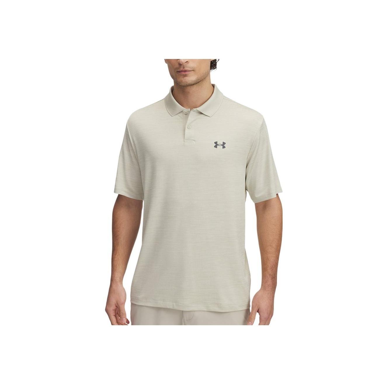 

Under Armour Performance 3.0 Breathable Solid Short Sleeve Polo Shirt Men tops Khaki 1377374-289 M