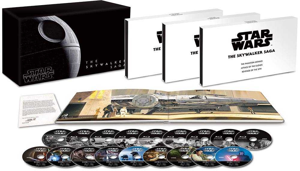 

Star The Skywalker Saga 4K UHD Complete Box Set ULTRA HD Wars [4K + Blu-ray] [Blu-ray]