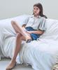 SLOWLOLLI Roen Volume Puff Blouse_2 Colors