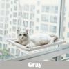 Ultra-Soft Cat Window Perch Hammock with Strong Suction Cups - Wide Viewing Space for Cats, Space-Saving Design for Pet Lovers