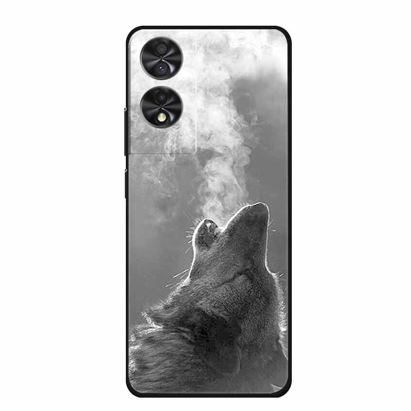 Pouzdro na telefon pro TCL 40 NxtPaper Zadní kryt Pouzdro 6,78" Funda Černý silikon Měkké Coque Pro TCL 40 NxtPaper Pouzdro Skořepina Nárazuvzdorné