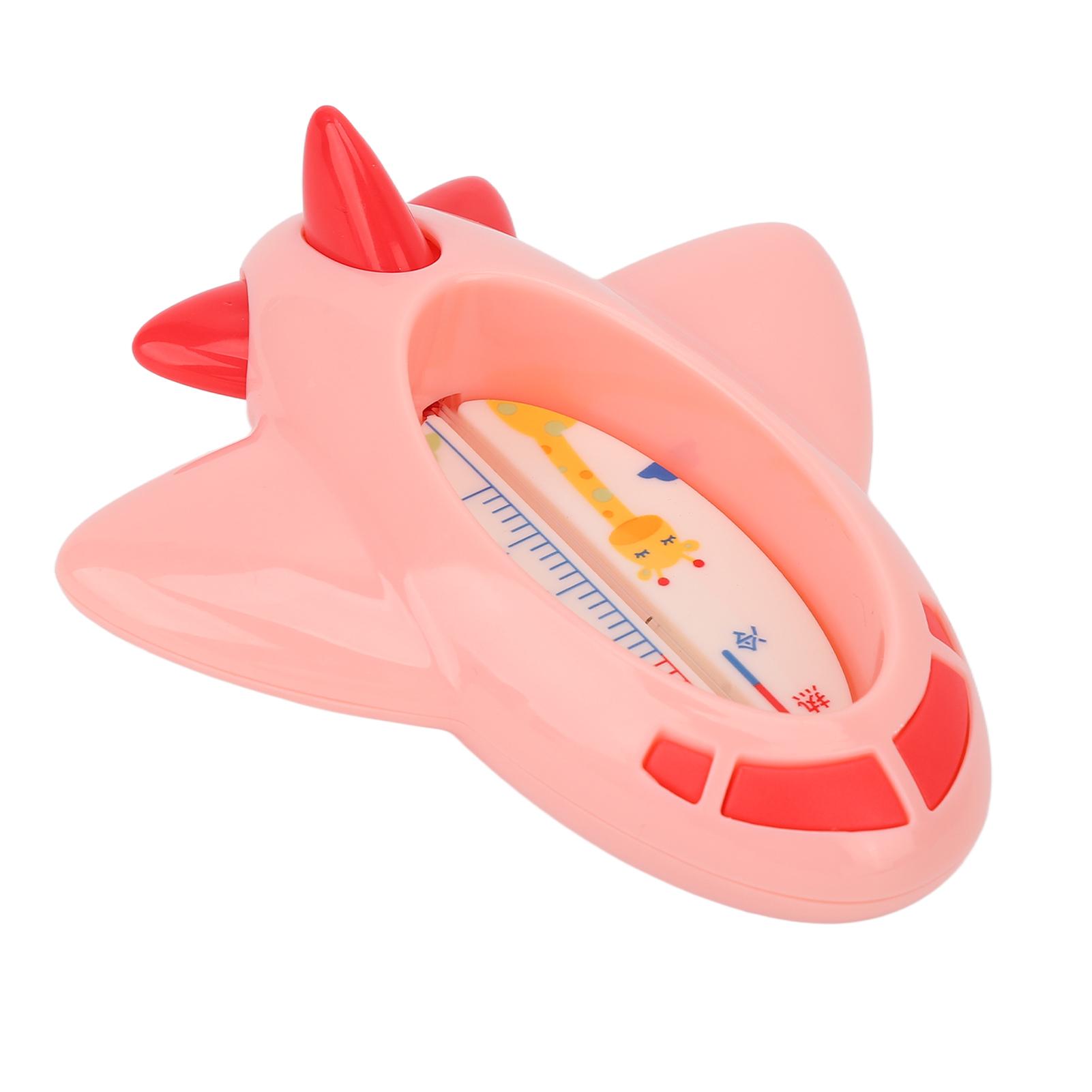

Baby Bath Thermometer Accurate Fast Msurement Semi Wrapped Design Airplane Shape Cute Thermometer for Home Toys