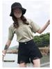 2019 Summer Women's High Waist A-Line Denim Shorts: 5 Colors, Slim, Wide Leg, Loose Fit