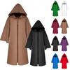Hooded Warrior Jedi Cloak Cape Robe Costume Cosplay Halloween Party