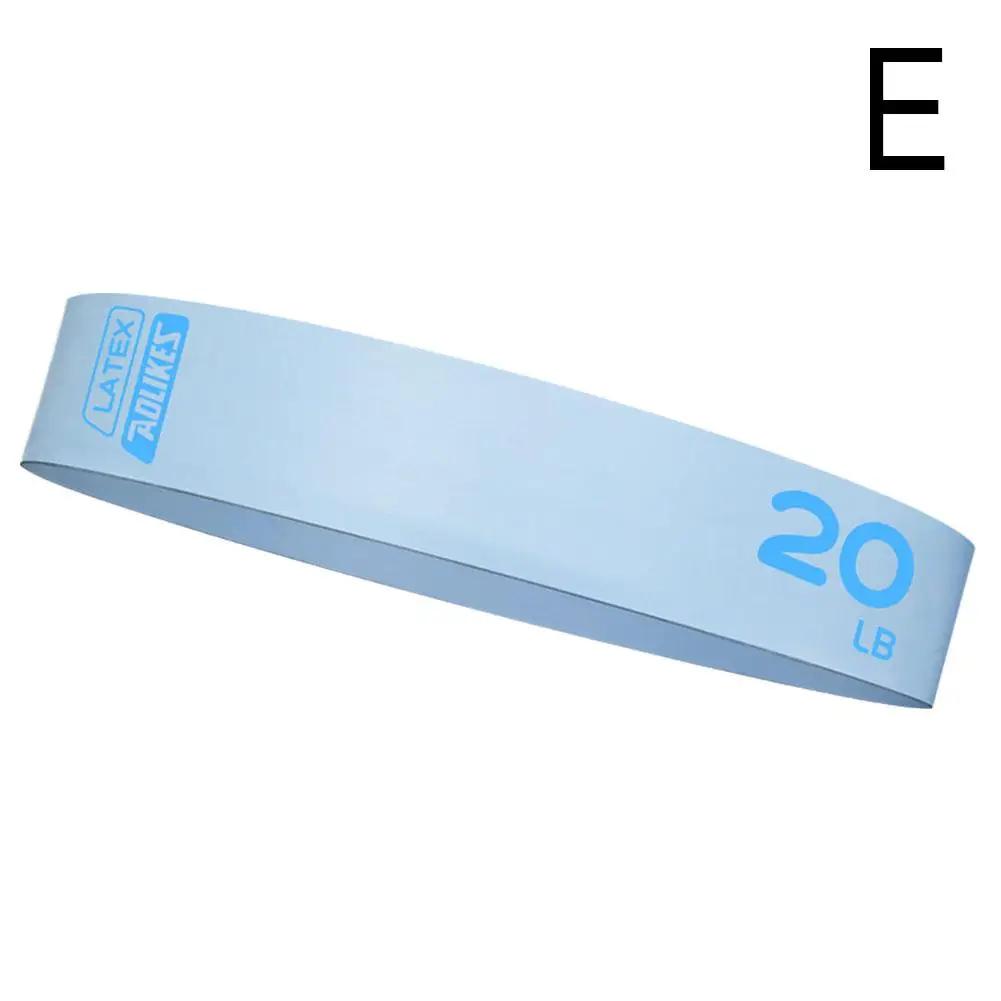 Yoga Elastic Bands Portable Pilates Hip Circle Expander Latex Fitness Gym Bands Resistance Family Tension Belt Exercise C6Q7