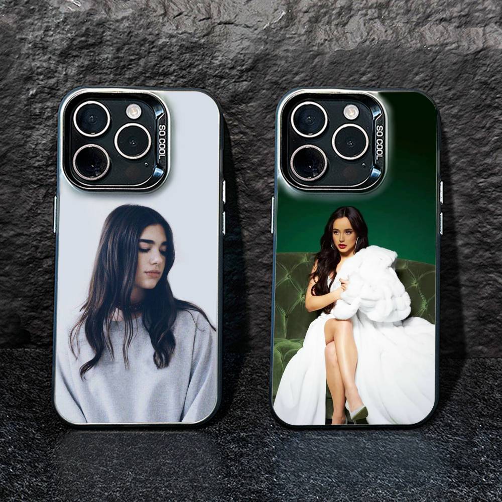 Fashion Becky G Mobile Phone Case For iPhone17, 16,15,14,13,12 Pro Max Black Candy Matte Shockproof Cover