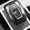 Carbon Fiber Car Gear Shift Knob Cover Trim For Mitsubishi Outlander -2024