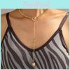 Stunning Alloy Pendant Long Chain Necklace With Minimalist Street Style Appeal
