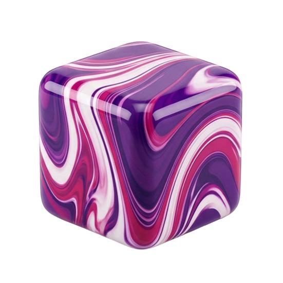 Pattern Cube Squeeze Toy Anxiety Relief Stress Ball Sensory Toy Decompression Stress