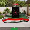 Golf Target Cloth Hitting Net Hanging Circle Canvas Swing Strike Exercise Sport for Football Baseball Aiming Replacement Garden