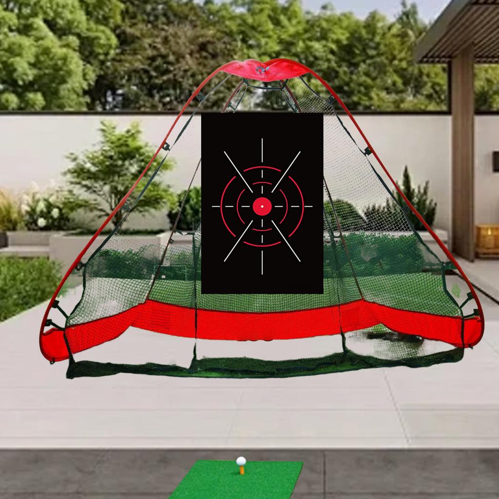 Golf Target Cloth Hitting Net Hanging Circle Canvas Swing Strike Exercise Sport for Football Baseball Aiming Replacement Garden