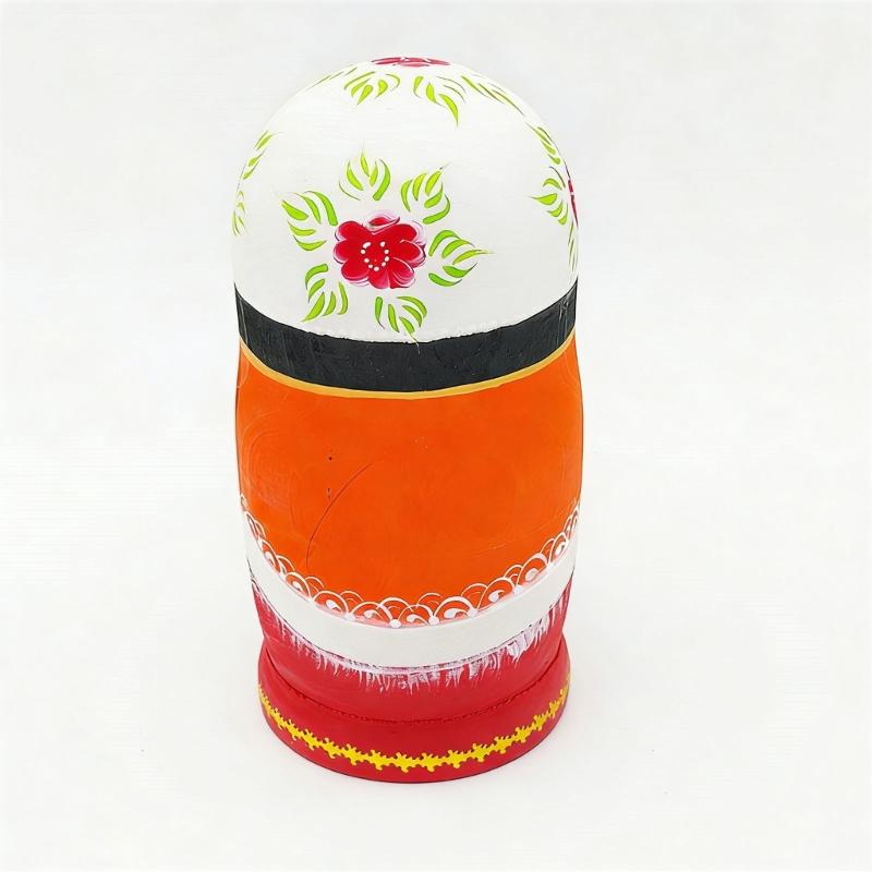 Traditional Russian Matryoshka Doll 5Piece/Set Wooden Stacking Nesting Doll Toy For Children Home Decors Souvenir Gift