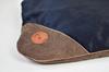 Frida Cushion Brown Structure + Black Velvet 70cm x 50cm