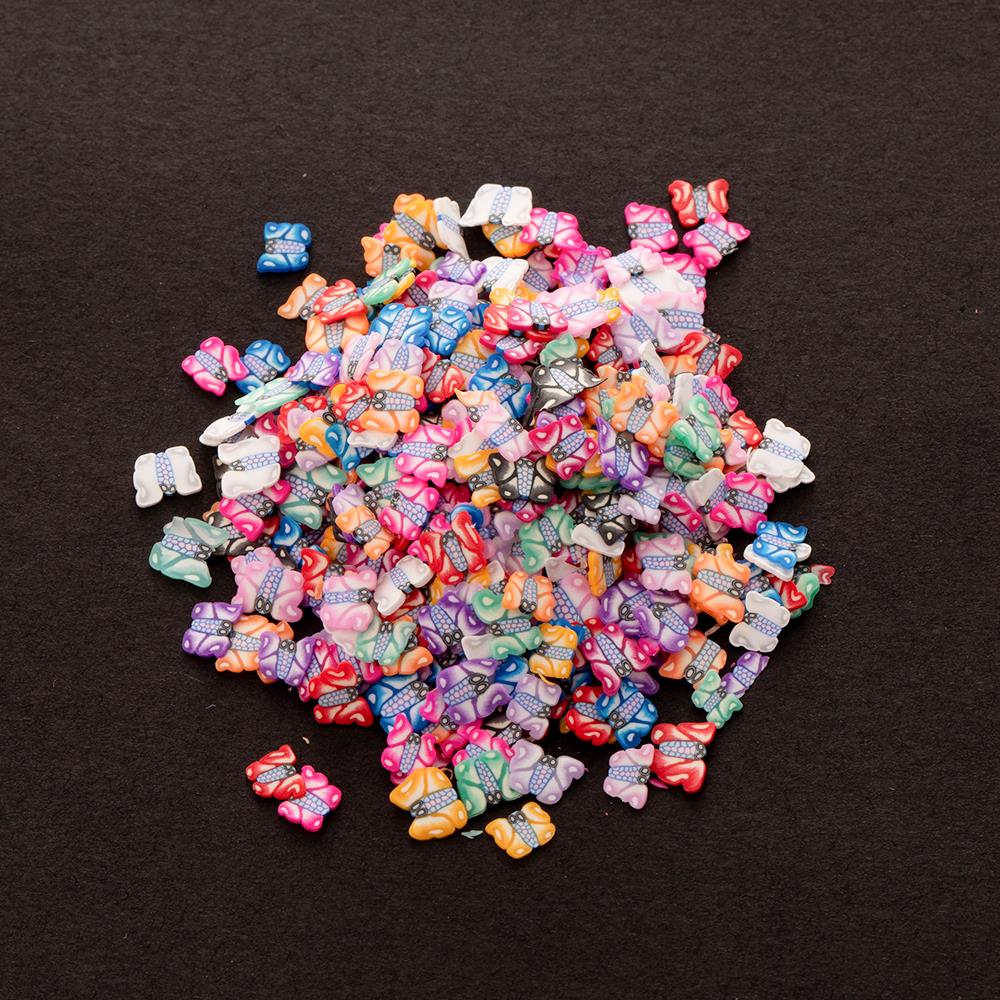1000/3000/5000pcs Fruit Flower Animal Polymer Clay Slices Charms For DIY Resin Jewelry Crafts Nail Art Supplies Decor Accessory