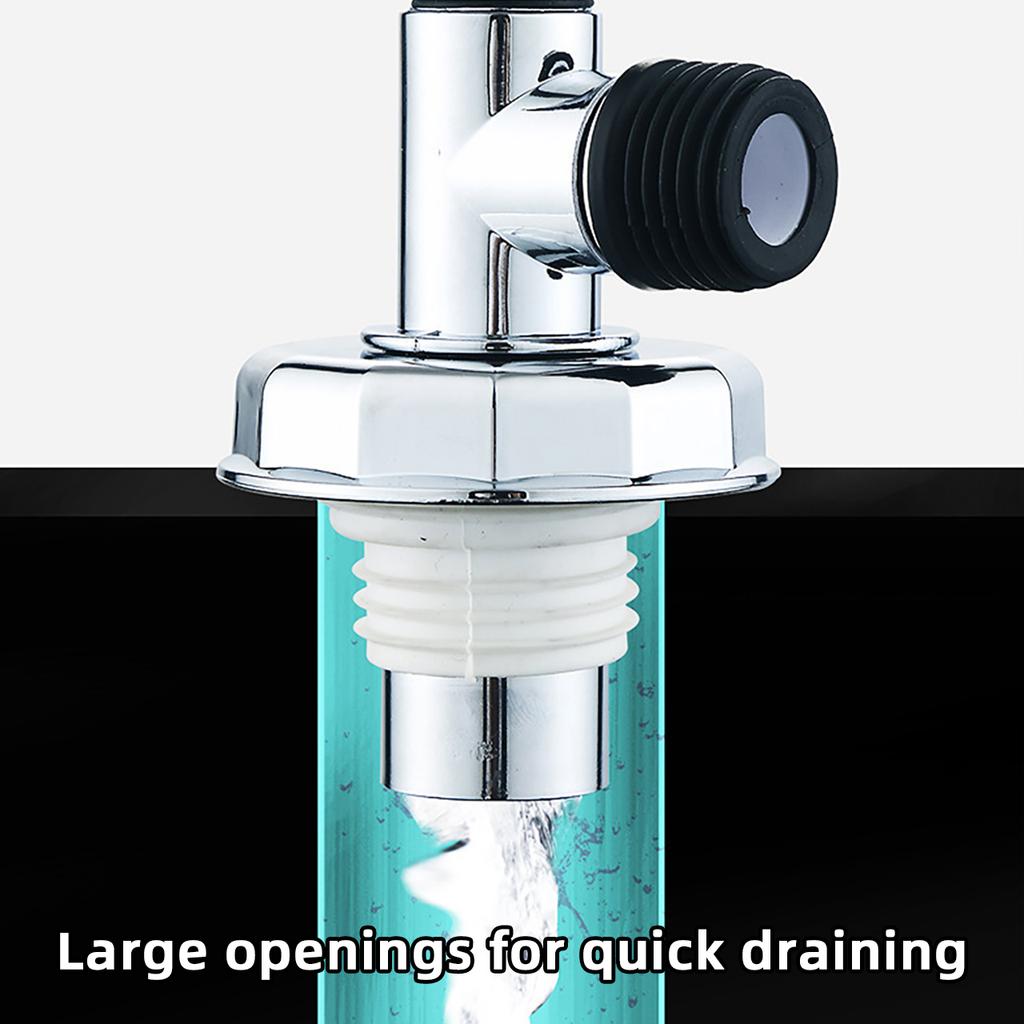 Anti-overflow Washing Machine Floor Drain Adapter Kitchen Bathroom Pipe Sewer Connector Deodorant Floor Drain Joint