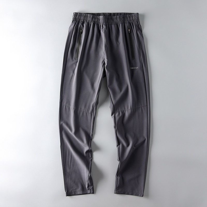 Export Tail Single Men s Cut Label Quick-Dry Pants Men s Summer Thin Straight-leg Reflective Pants Export Original Order Casual Pants Grey L
