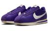 Nike Cortez Textil Campo Morado Alabastro Naranja Seguridad Blanco Cumbre Mujer DZ2795-500