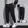 Men's Velvet-Lined Sweatpants - Thick, Trendy, Versatile Sports Trousers for Spring and Autumn