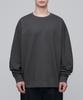 MUSINSA STANDARD Oversized Sweatshirt [Gunmetal]