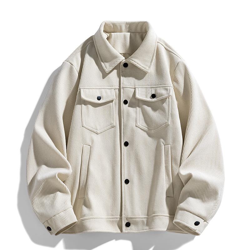 Spring and Autumn New Men's Tops, American Ruffians, Handsome Trends, Casual and Versatile Loose Cargo Jackets, Men's Jackets