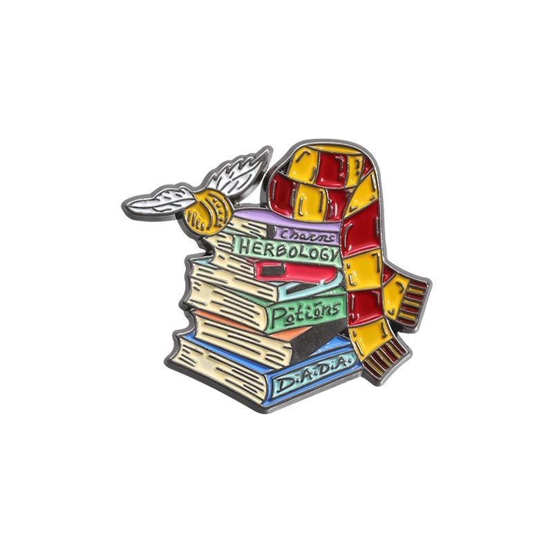 Unique Colorful And Cartoon Character Badge Set For Magical Academy Fans Brooches Stylish