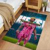 Messi Customize Text Area Rug Suitable for Decorate Room Bedrooms Foyer Hallway Antislip Carpet Anime Office Decor Perfect Gift for Friends & Family