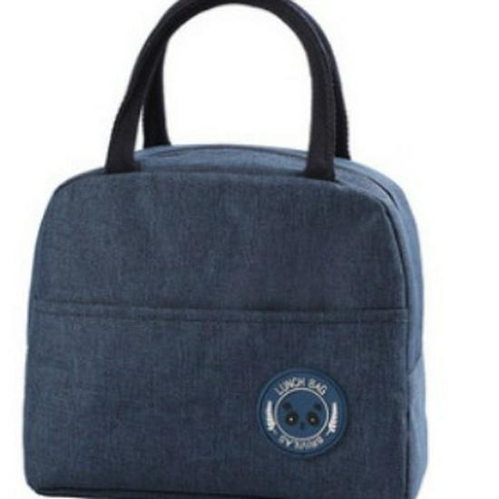 Insulated Large Capacity Bento Lunch Bag - Thick Oxford Cloth with Aluminum Foil Lining