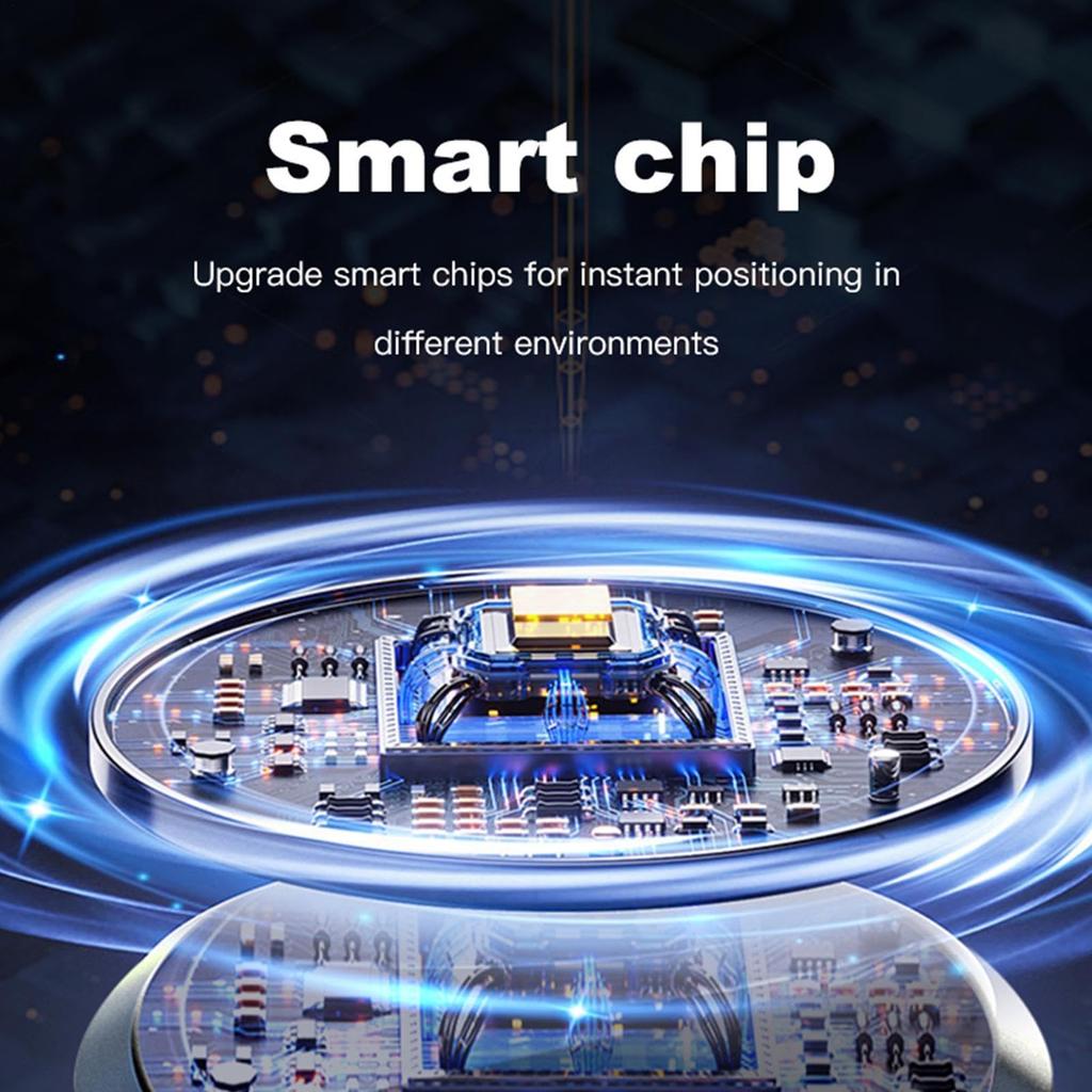 Evnbhgyu Gps Tracker for Car, Anti-Theft, Strong Magnetic Adsorption, Small Smart Tracker, Small GPS