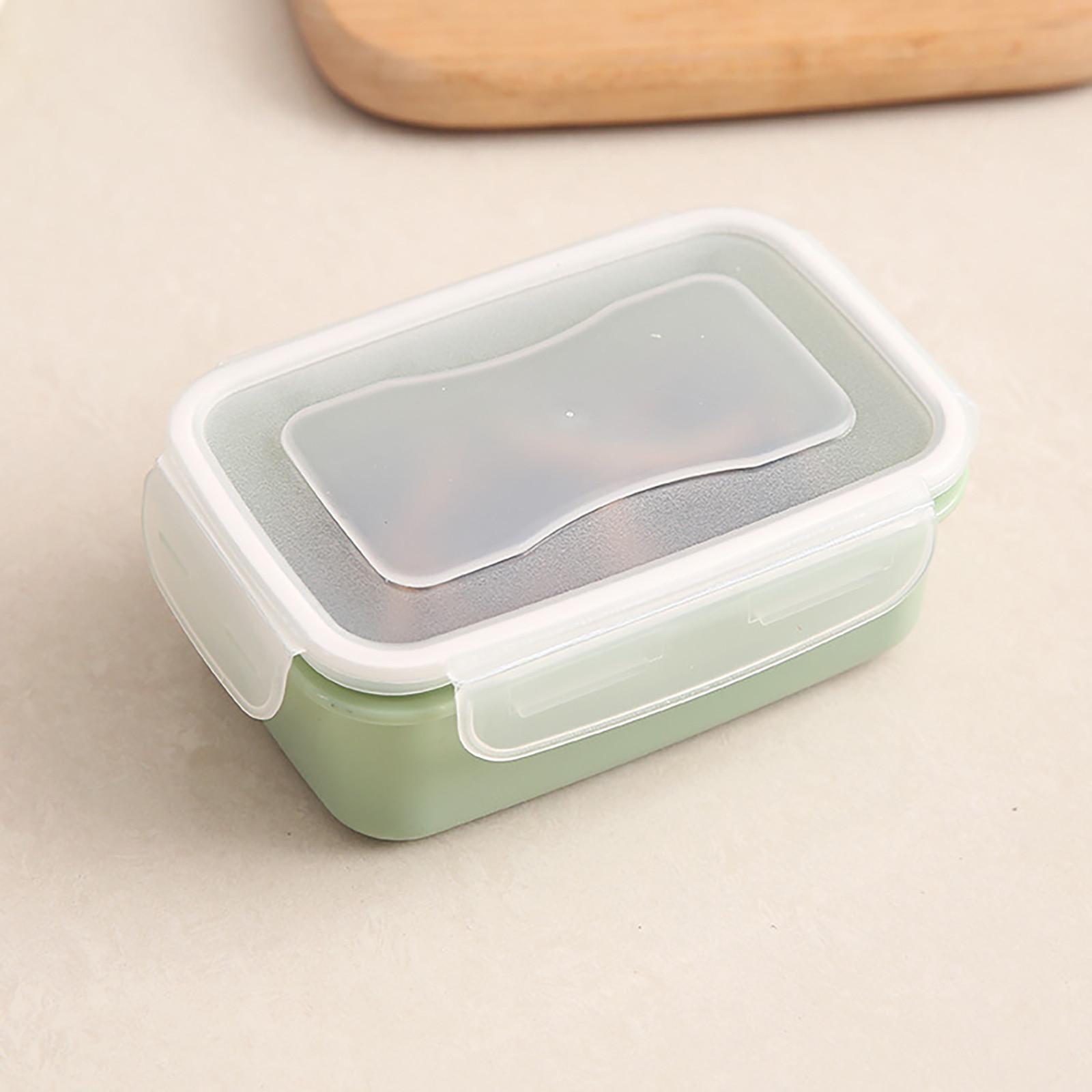Kitchen Plastic Airtight Storage Crisper Box Box Refrigerator Storage Lunch Jar Cereals Snack Jar Food Clear Food Containers One Size