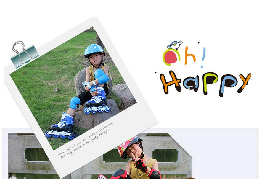 Children's Flashing Ice, Roller, and Inline Skates for Boys and Girls