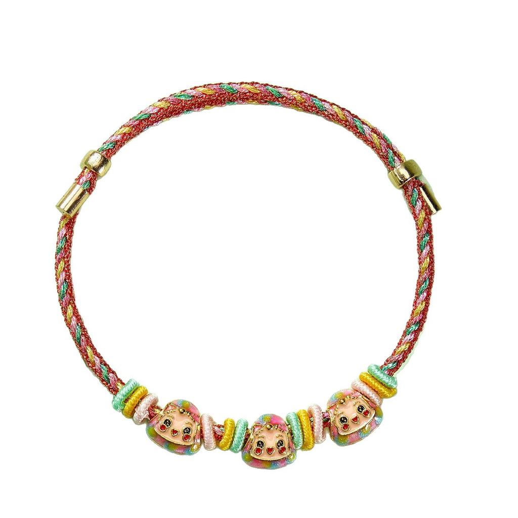 Zongbao Dragon Boat Festival Five-Color Handmade Bracelet – Children's & Adults' Handwoven Jewelry Gift