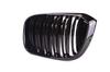 Zealhot Front Kidney Grille Set for BMW X3 Series and X4 Series G08 G01, G02, (2018-IN) (Glossy)