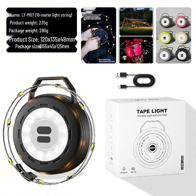 Retractable Camping String Light