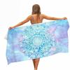 Mandala Pattern Microfiber Beach Towel - Soft, Absorbent, Quick-drying - Perfect for Swimming, Camping and Bathing